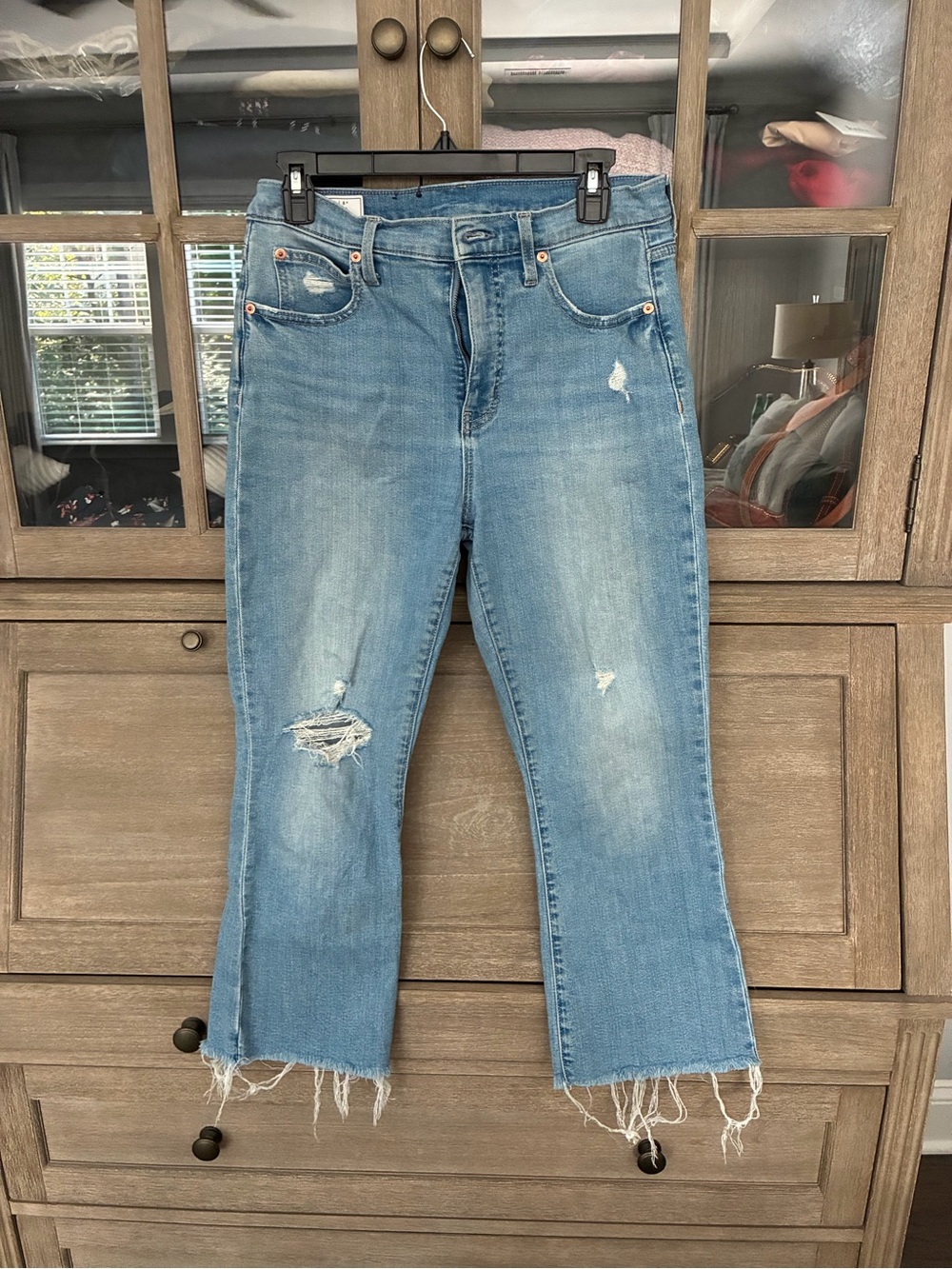 GAP Medium WashKick Fit High-Rise Ankle Jeans